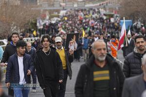 راهپیمایی باشکوه و حماسی ۲۲ بهمن در تهران