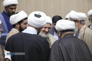 گردهمایی اساتید و فضلای حوزه علمیه خوزستان با حضور آیت الله محسن اراکی