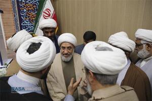 گردهمایی اساتید و فضلای حوزه علمیه خوزستان با حضور آیت الله محسن اراکی