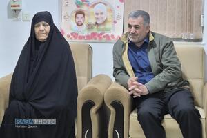 دیدار مدیرعامل خبرگزاری رسا با خانواده اولین شهید مدافع حرم چهارمحال و بختیاری