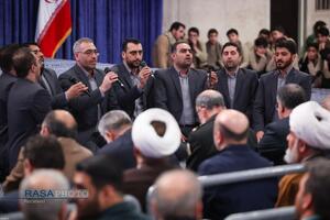 دیدار مردم آذربایجان شرقی با رهبر معظم انقلاب