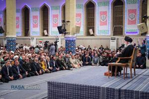 دیدار مردم آذربایجان شرقی با رهبر معظم انقلاب