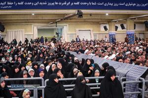 دیدار مردم آذربایجان شرقی با رهبر معظم انقلاب