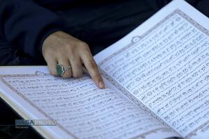 ترتیل خوانی قرآن کریم در حرم مطهر رضوی