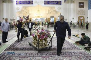 آئین جزء‌خوانی قرآن کریم در حرم کریمه اهل‌بیت (ع)