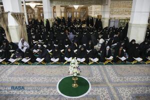 آئین جزء‌خوانی قرآن کریم در حرم کریمه اهل‌بیت (ع)