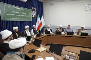 نشست مسئول دبیرخانه شورای عالی حوزه با رسانه‌های حوزوی