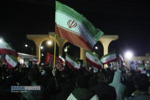 خروش انتقامی مردم قم در شب عزاداری شهادت امام خامنه‌ای (قدس‌سره)
