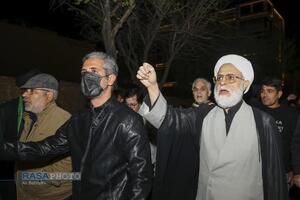 خروش انتقامی مردم قم در شب عزاداری شهادت امام خامنه‌ای (قدس‌سره) -۲