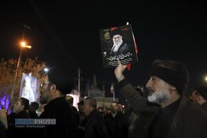 تجمع عزاداران و خون‌خواهان رهبر شهید انقلاب در قم