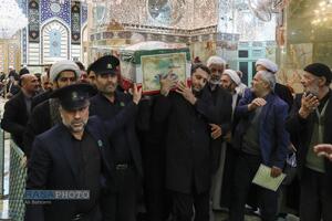 مراسم تشییع پیکر شهید حجت الاسلام محسن مهدوی کلاته