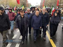 حضور علماء و شخصیت‌ها در راهپیمایی روز قدس