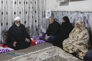 دیدار تولیت آستان قدس رضوی با خانواده شهدای ناوچه دنا
