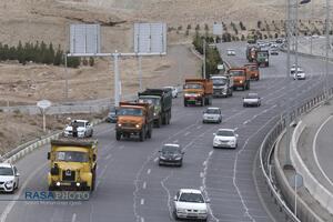 بیعت کامیون‌داران استان قم با رهبر معظم انقلاب