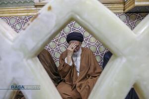 مراسم بزرگداشت چهلم شهیدان لاریجانی