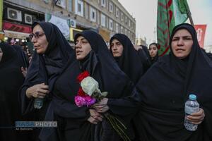 تشییع بسیجی شهید محسن گرایی
