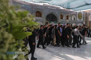 تشییع بسیجی شهید محسن گرایی