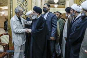 مراسم بزرگداشت آیت الله فیاض از سوی رهبر معظم انقلاب