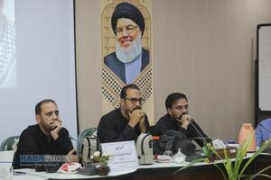 نشست خبری رئیس ستاد برگزاری مراسم تشییع امام شهید در استان قم