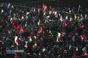 مراسم وداع بار رهبر شهید انقلاب