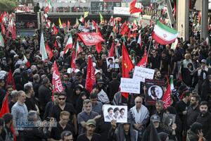 تشییع تاریخی رهبر شهید انقلاب در تهران