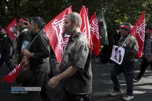 تشییع تاریخی رهبر شهید انقلاب در تهران -۲