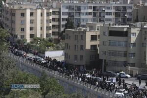 تشییع تاریخی رهبر شهید انقلاب در تهران -۲