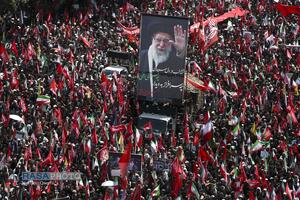 تشییع تاریخی رهبر شهید انقلاب در تهران -۲