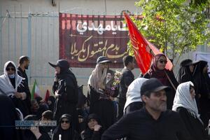 گوشه‌ای از لحظات ماندگار تشییع تاریخی رهبر شهید انقلاب در قم