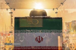 تشییع پیکر مطهر زعیم شیعه، رهبر شهید انقلاب اسلامی، در نجف اشرف