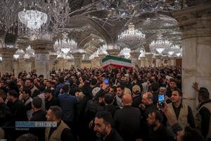 تشییع پیکر مطهر زعیم شیعه، رهبر شهید انقلاب اسلامی، در نجف اشرف