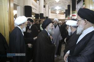 بزرگداشت رهبر شهید انقلاب در حرم کریمه اهل‌بیت (س)