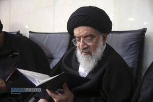 بزرگداشت رهبر شهید انقلاب در حرم کریمه اهل‌بیت (س)